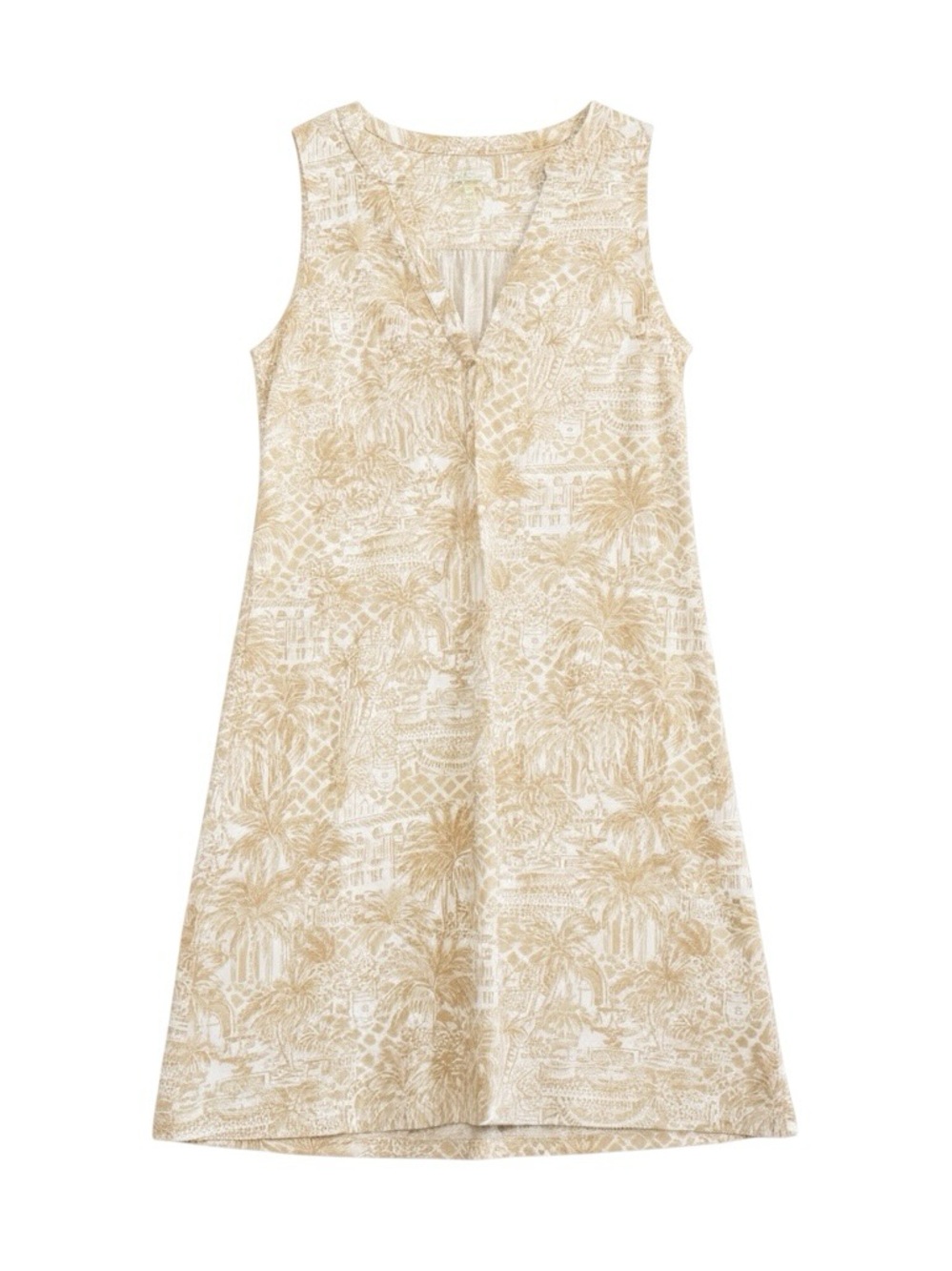 Lilly Pulitzer Dev Sand Bar Palm Beach Paradise Mini Dress Size Small
